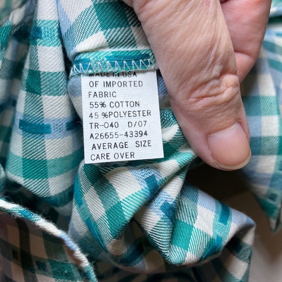 Rare NWT 1980s Deadstock Cheryl Tiegs Button-Down Shirt Size 10 Sears Made USA - Picture 9 of 12